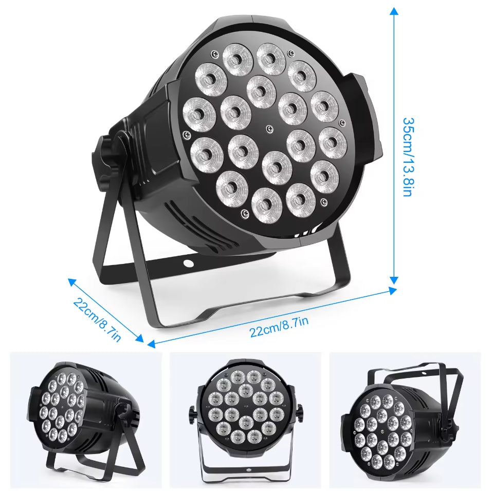 18pcs Par light